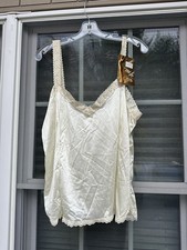Vintage 70s Mel Lin Camisole Lace Women  s 18/20 new w/ tags