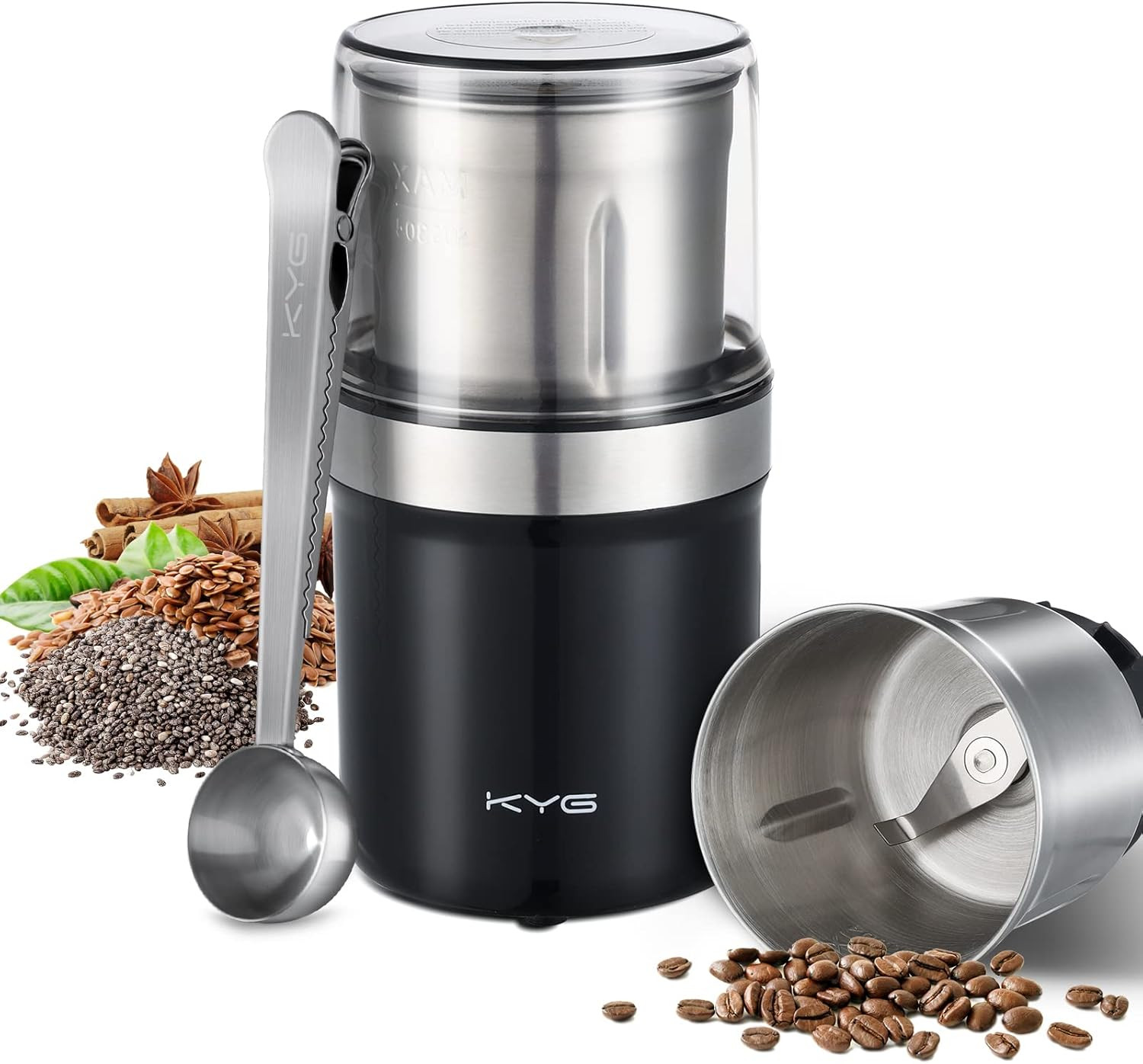 Macinacaffè Elettrico 300W per Semi Spezie: Offerta Shop Online