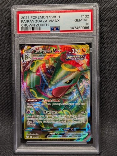 Rayquaza VMAX 102/159 SWSH: Crown Zenith Holo (PSA 10)