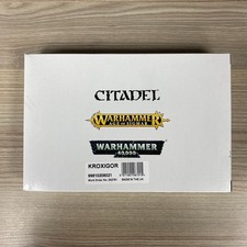 3 RESINA KROXIGOR WARHAMMER AGE OF SIGMAR SERAPHON LIZARDMEN GAMES WORKSHOP