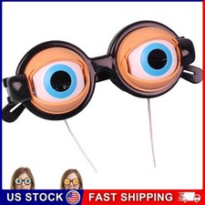 Funny Crazy Blinking Eye Glasses. Toy for Kids  Adults. Great Christmas Gift 