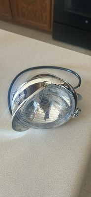 Aramox Motorcycle Fog Light, Universal DC 12V Retro Fog Light Headlight Lamp
