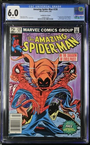 🔑 Amazing Spider-Man #238 CGC 6.0 1983 (RARE Canadian Price Variant Newsstand)