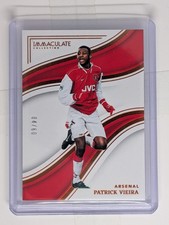 2023-24 Panini Immaculate Collection Patrick Vieira  4/60 Arsenal FC #254