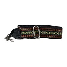 Vintage 70s Hippie Woven SLR CAMERA STRAP Yel...