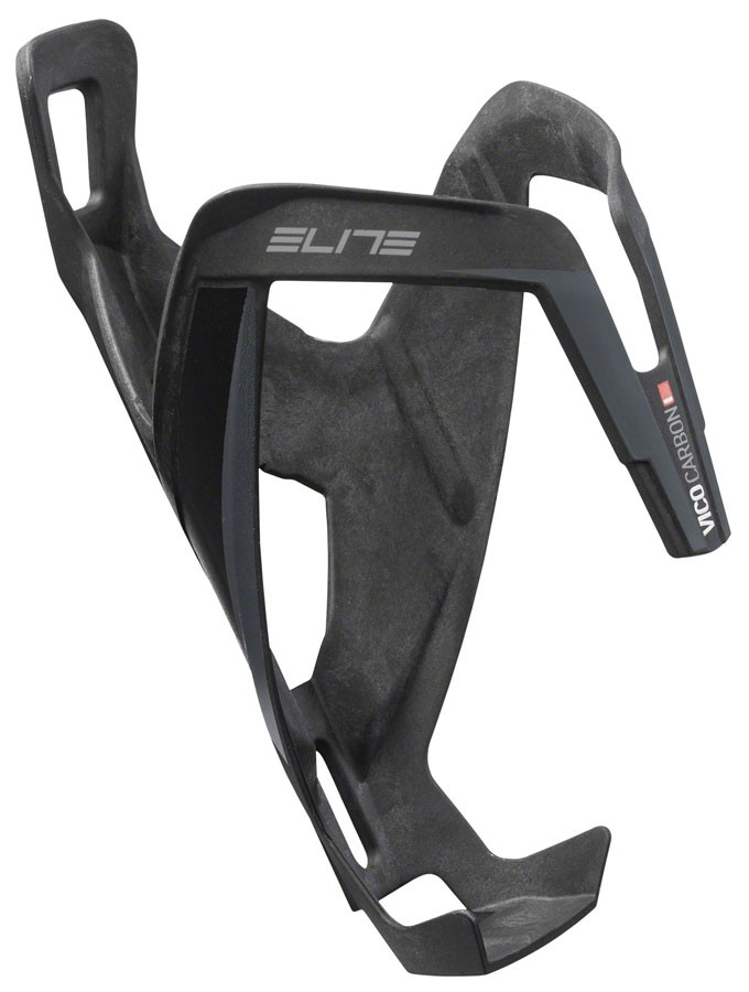 Pack of 2 Elite Vico Carbon Bottle Cage- Matte Black/Gray