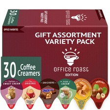 Variety Pack Creamers Liquid Creamer Singles  Gift Assortment Box  Coffee Crea