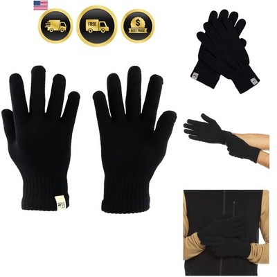 Merino Wool Glove Liner - Warm Base Layer - Ski Liner Glove - 3 Season Wear -...