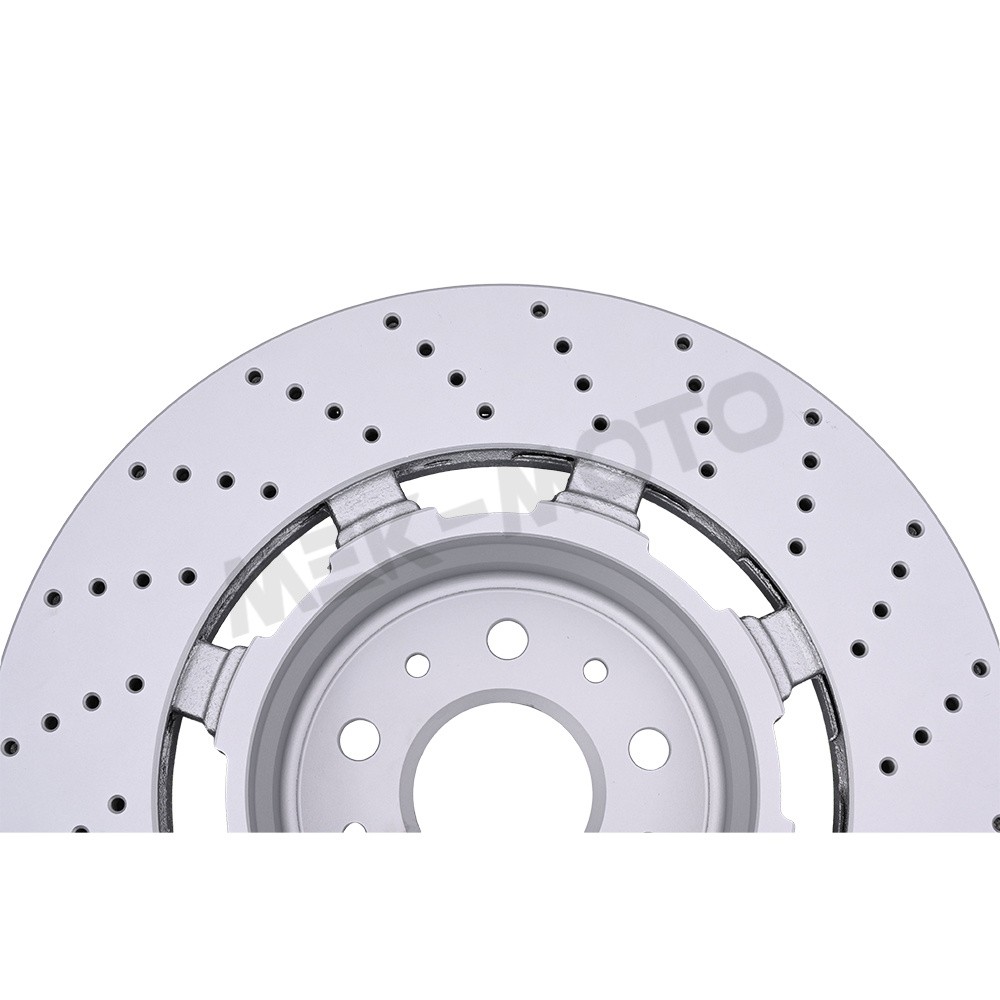 For 2008-20 Maserati Granturismo Quattroporte GranCabrio Front Brake Rotor 360mm
