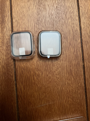 Series 7 41 MM Apple Watch Cover Clear And Silver NIB