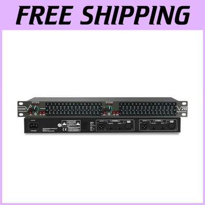 Professional DJ Stereo Graphic Equalizer, 15-Band EQ-~