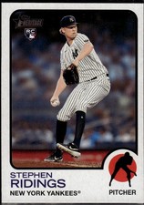 Stephen Ridings 2022 Topps Heritage New York Yankees Rookie #604