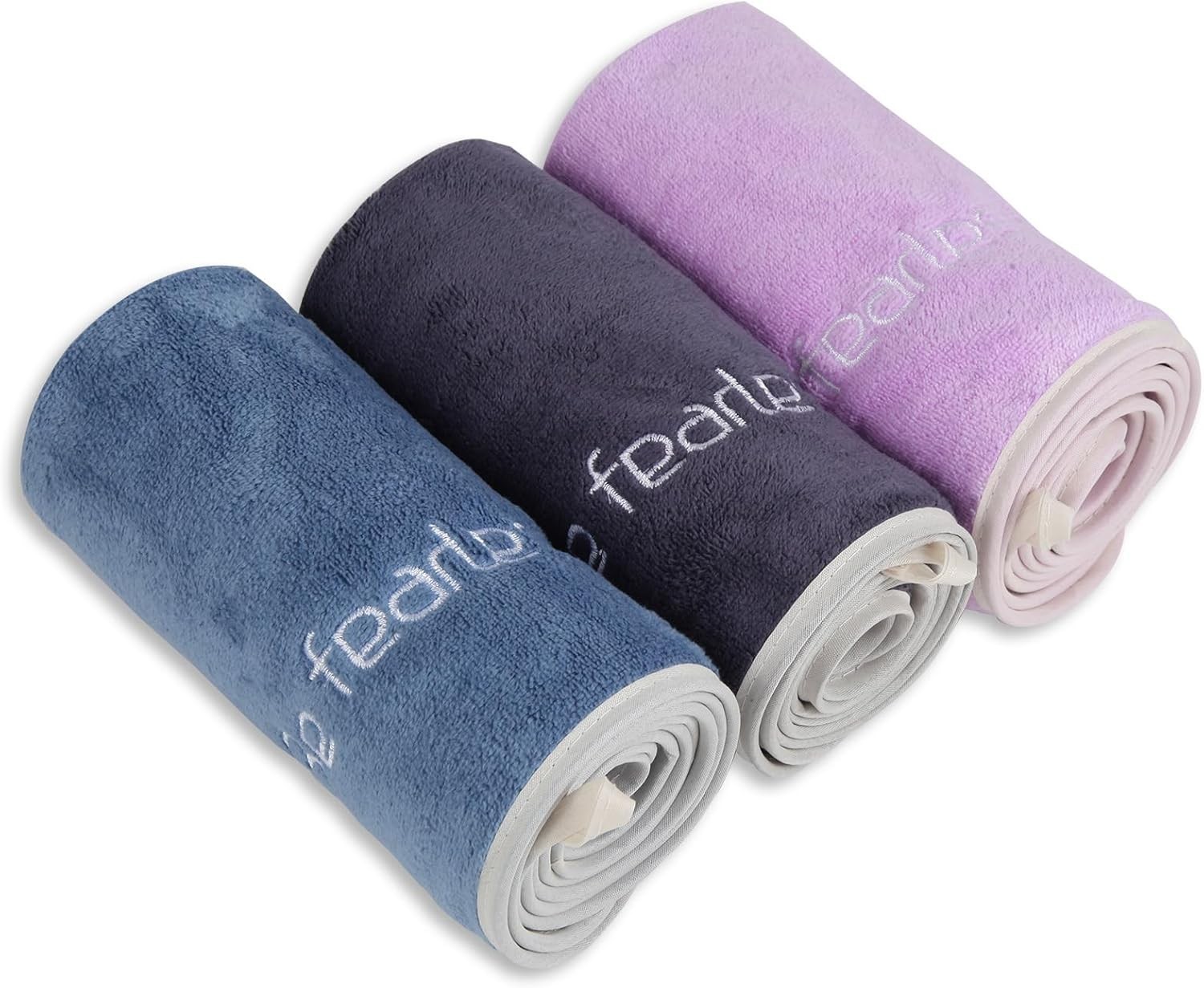 Microfiber Gym Towel Set 3 Pack Quick-Drying Absorbent Fitness Yoga Towels