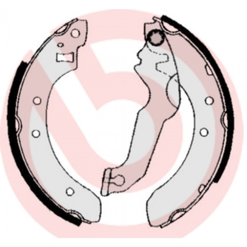 Ganasce freno S 24 507 BREMBO per FORD RELIANT - Immagine 2