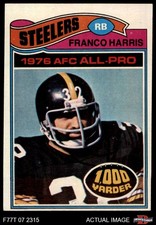 1977 Topps #300 Franco Harris Steelers HOF Penn St 4 - VG/EX