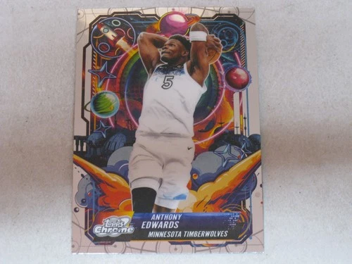 2025 Topps Cosmic Chrome Anthony Edwards Base (RAW)