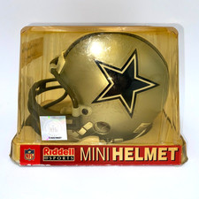 Riddell Mini Helmet Herschel Walker Signed In Box Dallas Cowboys