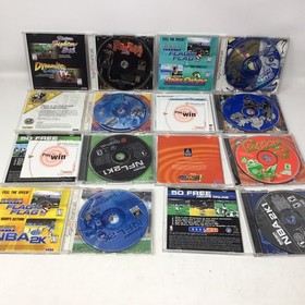 Sega Dreamcast Scratched Untested Lot Of 11 Games Sonic Adventures 1 & 2 NBA NFL