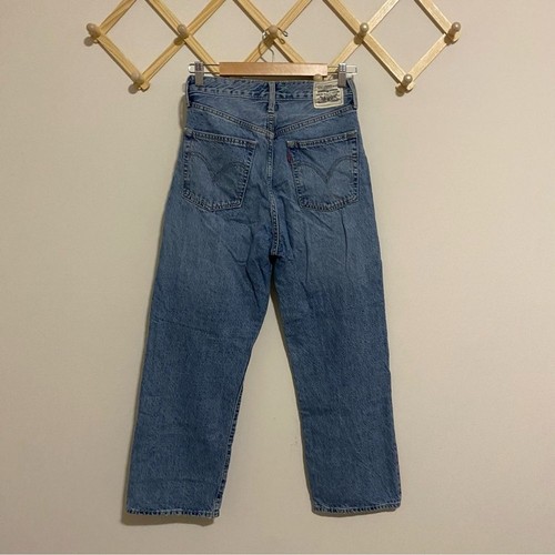 Levi’s Ribcage Straight Medium Wash Jeans size 29 - Picture 6 of 8