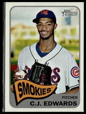 2014 Topps Heritage Minor League #190 C.J. Edwards