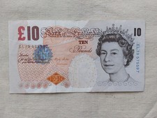 Lowther £10 note Column Sort  note EL19 575597