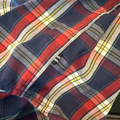 Boys Nautica Plaid Long Sleeve Button Up Shirt Size Small 4 - Picture 6 of 7