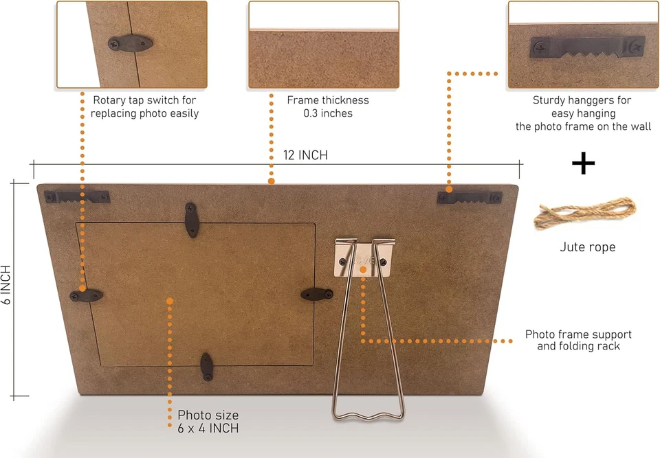 Marcos de fotos de equipo, mejores regalos de equipo, regalos de equipo para empleados compañero de trabajo Bo... Foto 4 de 4