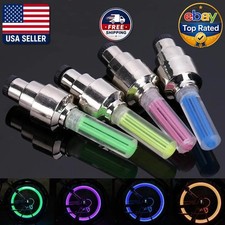 Bicycle Motion Sensor Led Tire Valve Caps Lights Neon Night Riding Warning Bicycle Motion Sensor Led Tire Valve Caps Lights Neon Night Riding Warning