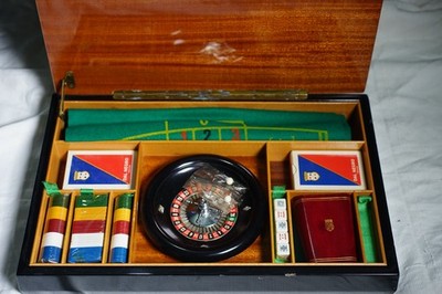 dal Negro Spielbox 1950-1970 Roulette, Casino, Black Jack