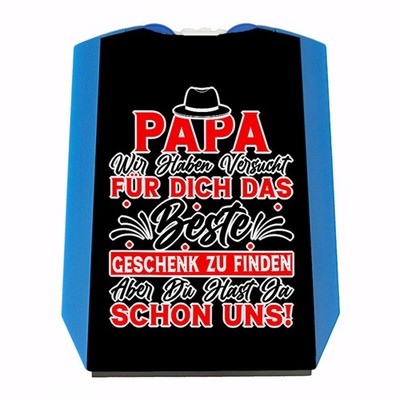 Papa wir haben versucht das beste Geschenk zu finden... Parkscheibe