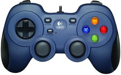 LOGITECH F310 Controller Schwarz/Blau für PC