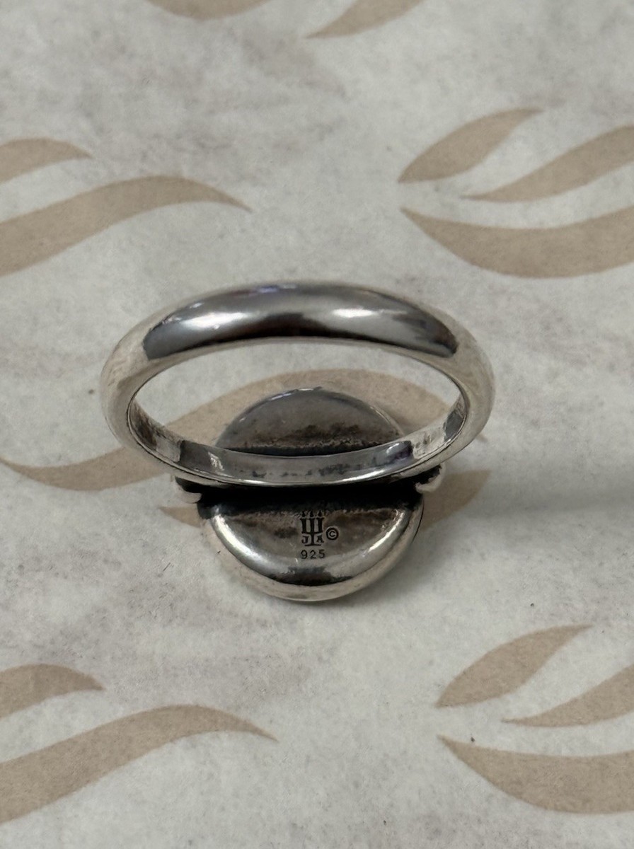James Avery Retired Sterling Silver “Life's Journey” Compass Ring