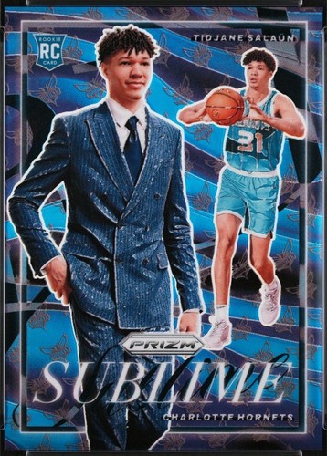 2024-25 Panini Prizm Sublime Prizm SSP Tidjane Salaun Rookie Charlotte Hornets