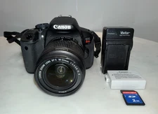 Canon EOS Rebel T4i DSLR Camera  18-55mm Lens S/C 899  + More Tested READ