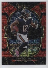2022 Panini Select Concourse Red Disco Prizm 27/49 Velus Jones Jr #63 0rd2