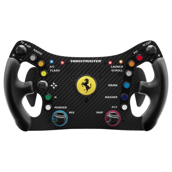 Thrustmaster ferrari 488 gt3 wheel add-on, volante racing, pc, ps5, ps4, xbox series x|s, xbox one, su licenza ufficiale ferrari - Immagine 2