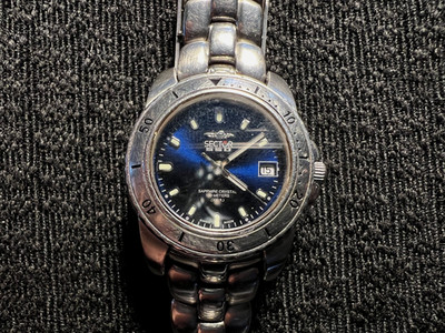 Sector No Limits 550 Ladies Watch Blue Dial Sapphire Crystal Swiss Made