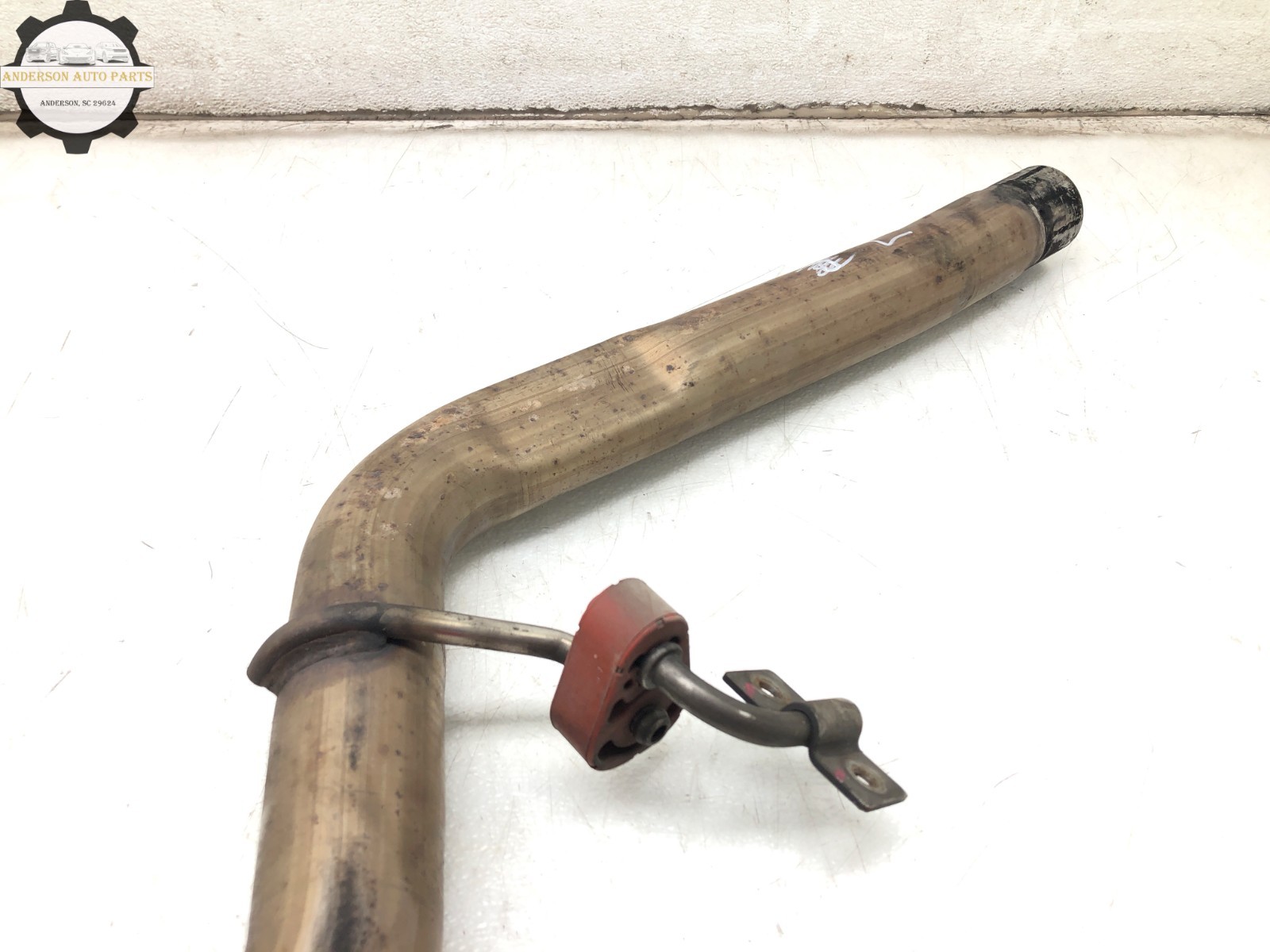 2008-2012 MASERATI GRANTURISMO 4.2L LEFT DRIVER REAR EXHAUST MUFFLER PIPE W/ TIP