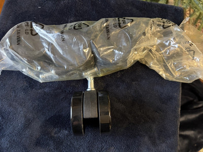 Replacement Setof 5 new Casters for AKRacing MAX Gaming Chair, + 11 used casters