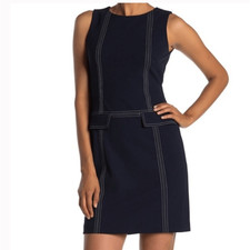 New with tags Tommy Hilfiger black/white Stitch dress size 10.