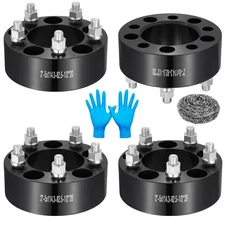 4PCS 2 Inch 5x4.5 5x114.3 Wheel Spacers 1/2"x20 for Ford Fairlane 1966-1967