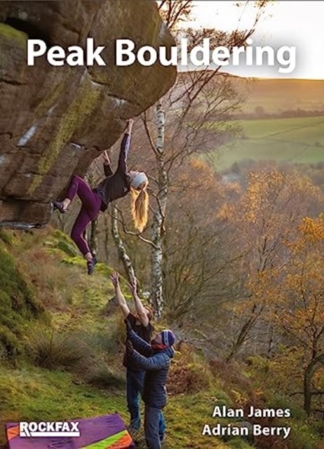 Peak Bouldering Rockfax by Adrian Berry (Paperback Book)