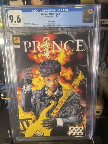 PRINCE: ALTER EGO #1 (1991) - CGC 9.6 - Brian Bolland - 3rd Print