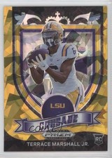 2021 Panini Prizm Draft Picks Crusade Gold Ice Terrace Marshall Jr #180 7l6