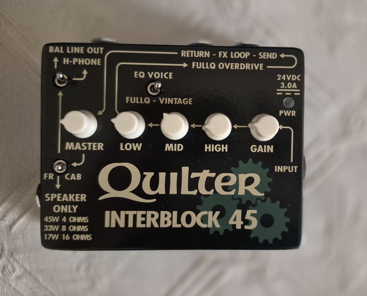 Quilter interblock 45 guitar amplifier pedal, head | eBay