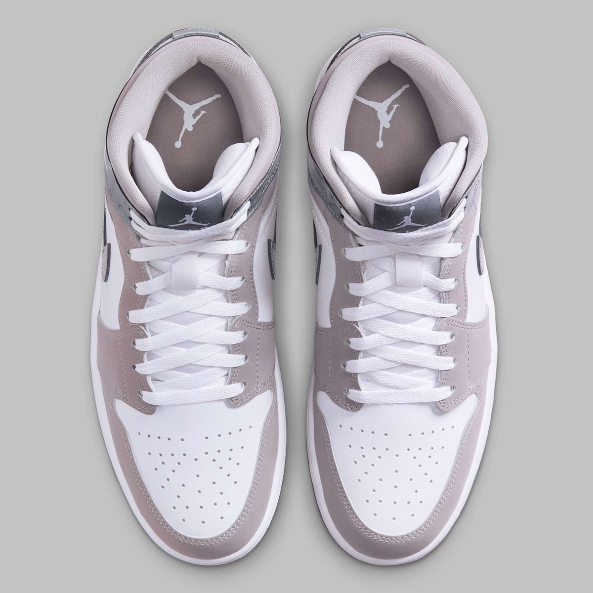Size 11.5 - Air Jordan 1 SE Mid Patent Cool Grey for sale online