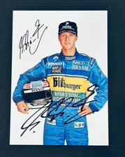 Original Autogramm Michael Schumacher auf Dekra Autogrammkarte, original signed