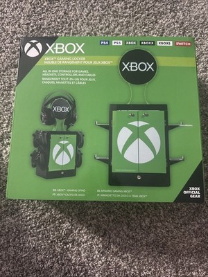 XBOX OFFICIAL Gaming Locker Storage Game Container