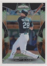 2019 Panini Prizm Cosmic Haze Prizm Matt Olson #4 xm5