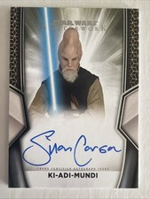 2015 Topps Star Wars Masterwork Autographs Gallery 46